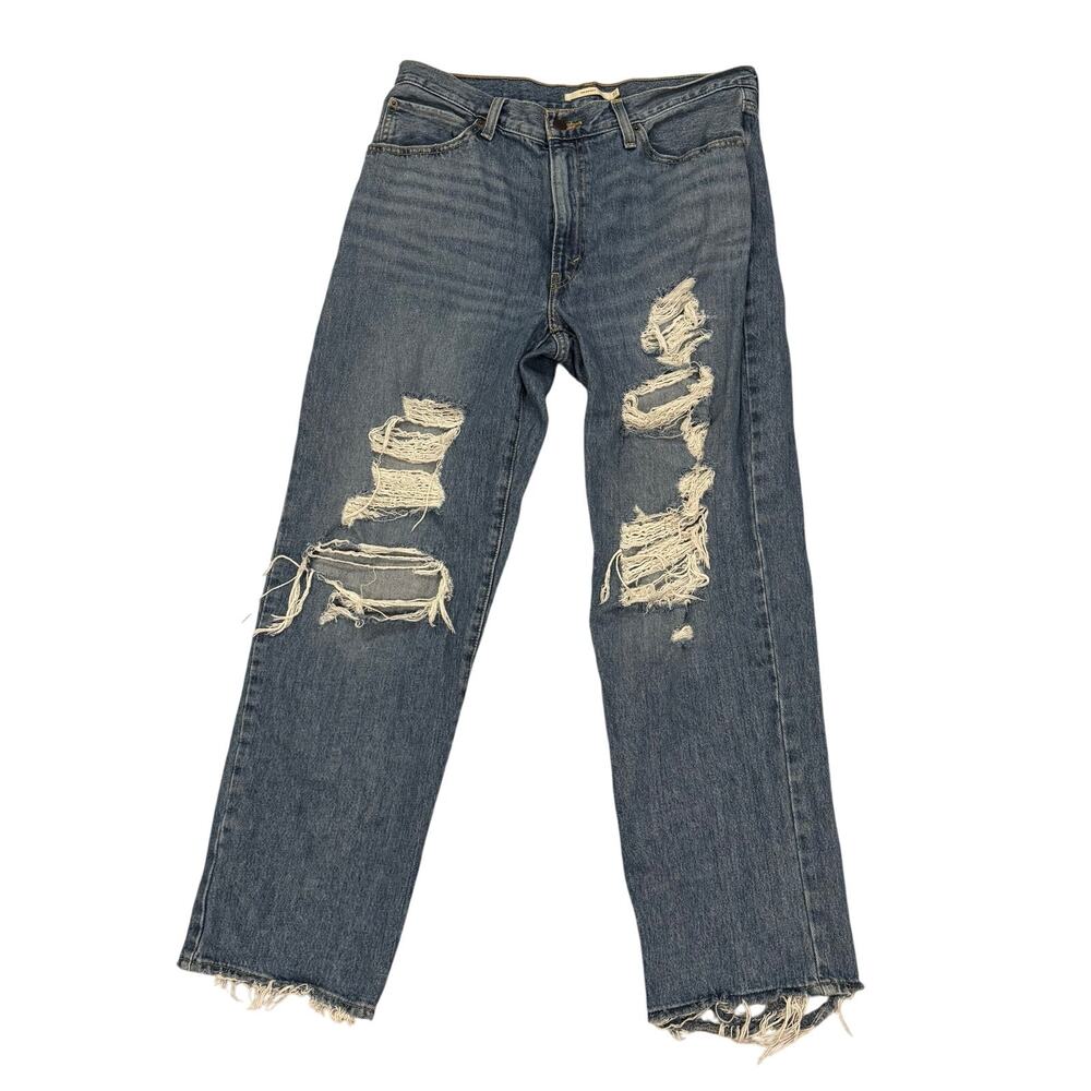Levi’s 94 Baggy Jeans W31 L28 Distressed Raw Hem